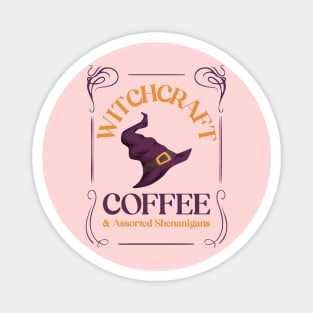 Witchcraft, Coffee and Assorted Shenanigans | Halloween 2023 Magnet